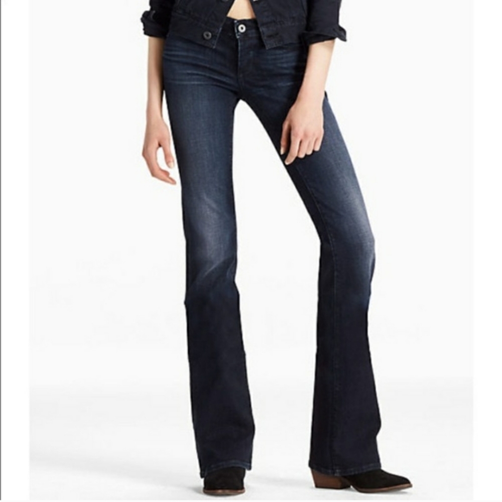 Lucky Brand Women's Boot Cut Jeans - Dark Blue